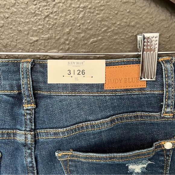 Judy Blue Denim Patch Jean #8864 - Picture 13 of 16